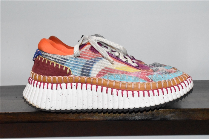 Multicoloured Chloe Sneaker, size 8