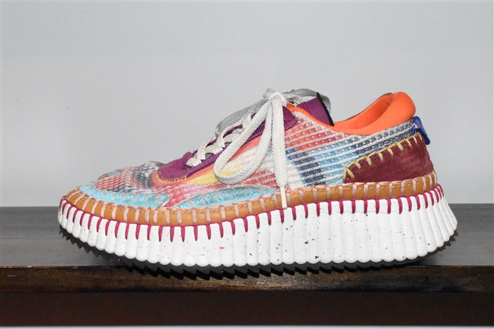 Multicoloured Chloe Sneaker, size 8