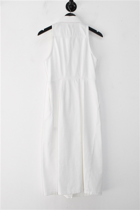 Soft White DL1961 Denim Dress, size M