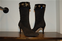 Black Suede Jimmy Choo Boots, size 9