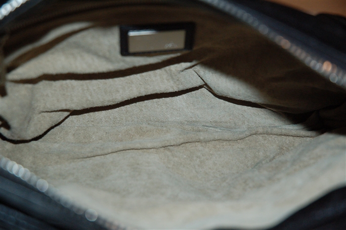 Black Leather Fendi Satchel, size S