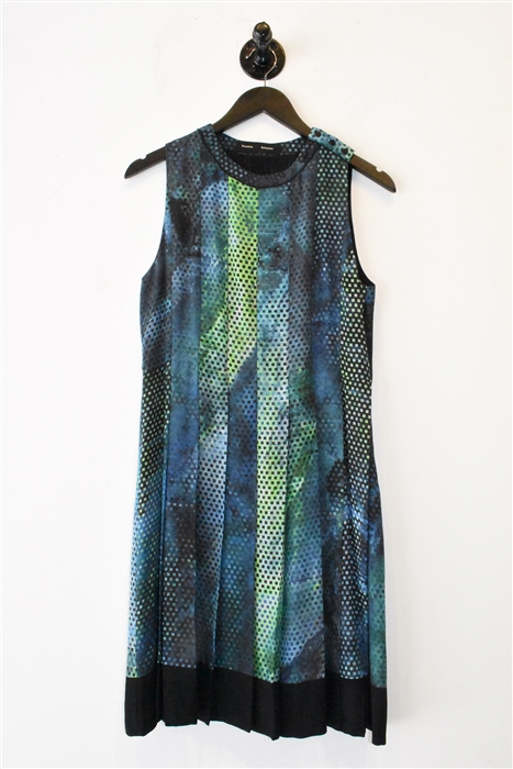 Abstract Print Proenza Schouler A-Line Dress, size 6