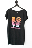Black Moschino - Love T-Shirt Dress, size 2