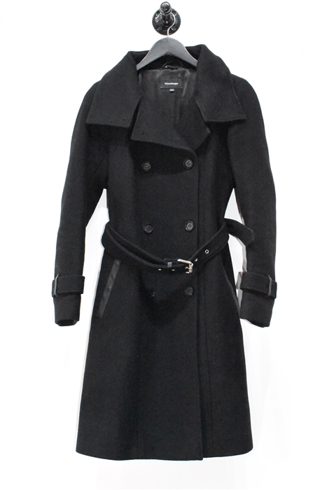 Basic Black Mackage Coat, size XS