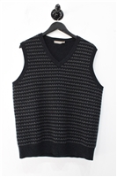 Navy Brodie Cashmere Vest, size M