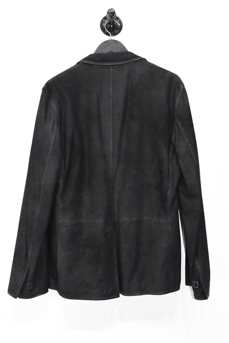 Black Suede John Varvatos Sport Coat, size 38