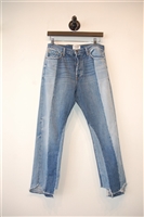 Denim Blue Frame Boyfriend Jean, size 28