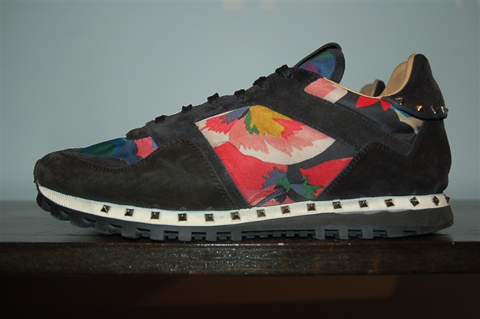 Tropical Valentino Sneaker, size 8