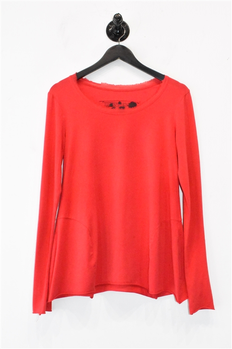 Primary Red Rundholz - Black Label T-Shirt, size XS