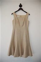 Tan Akris - Punto A-Line Dress, size 4
