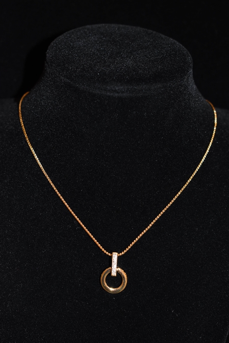 Gold Nina Ricci - Vintage Necklace, size O/S