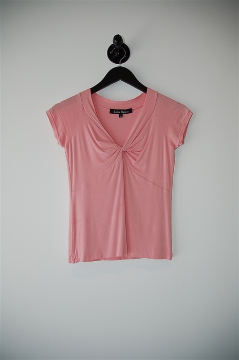 Candy Pink Lida Baday Cap-Sleeve, size S