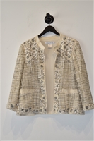 Ivory Oscar de la Renta Dress Jacket, size 14
