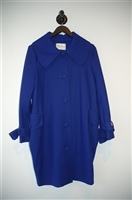 Electric Purple Max Mara Cocoon Coat, size S