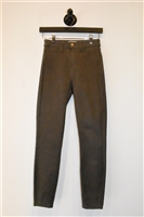 Dark Khaki L'Agence Jeggings, size 25