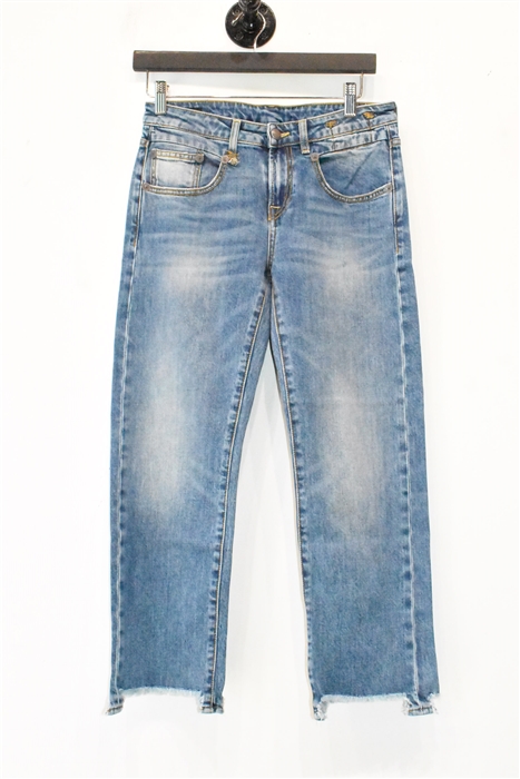 Faded Denim R13 Straight Leg Jean, size 25