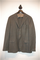 Glen Plaid Brunello Cucinelli Sport Coat, size 38