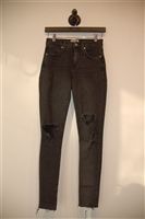 Faded Black Agolde Skinny Jean, size 24