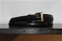 Black Patent Burberry Belt, size XL