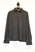 Charcoal Brunello Cucinelli Polo, size L