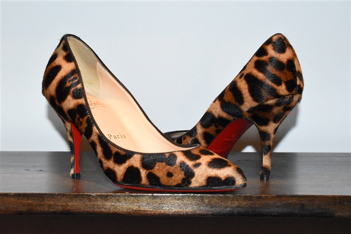 Animal Print Christian Louboutin Pumps, size 6
