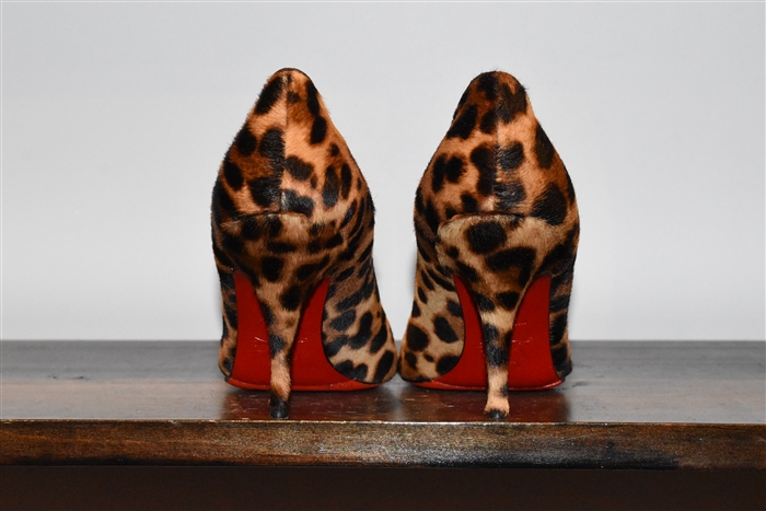 Animal Print Christian Louboutin Pumps, size 6