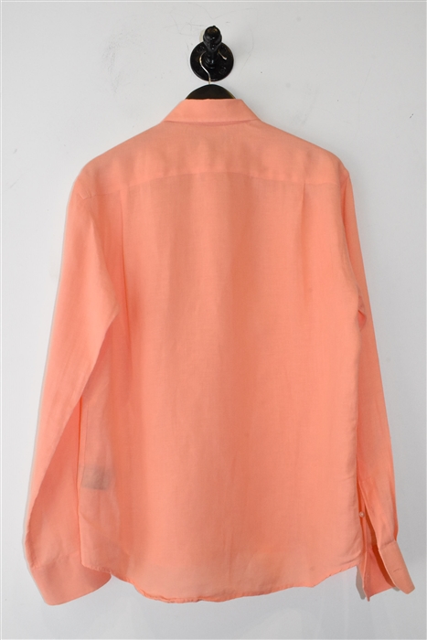 Peach Vilebrequin Button Shirt, size M