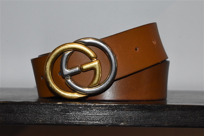 Whiskey Gucci Belt, size XL