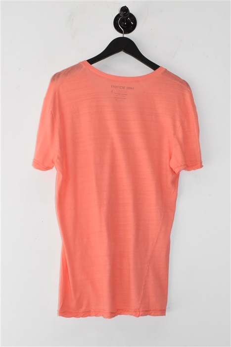 Coral Neil Barrett T-Shirt, size L