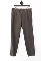 Dark Chocolate Kiton Trousers, size 34