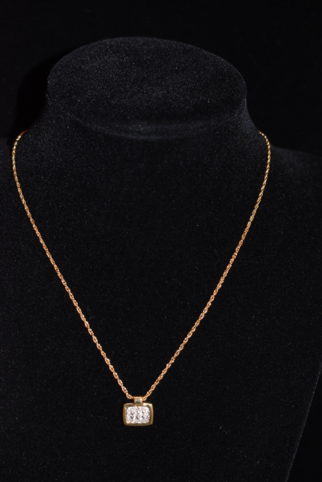 Gold Nina Ricci - Vintage Necklace, size O/S