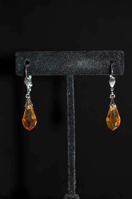 Rhodium Nina Ricci Earrings, size O/S