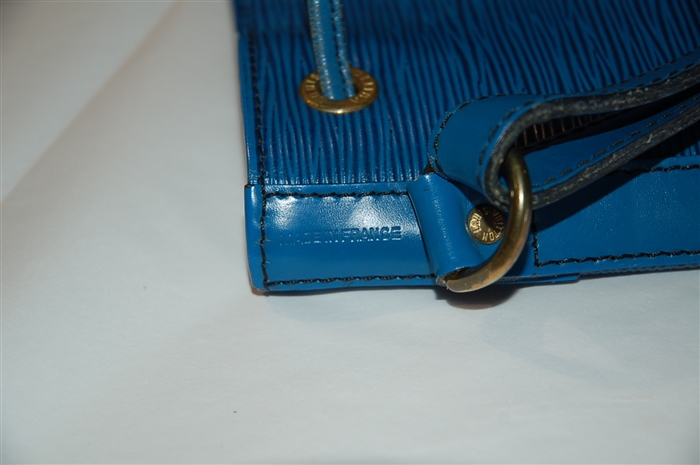 Toledo Blue Louis Vuitton Bucket Bag, size L