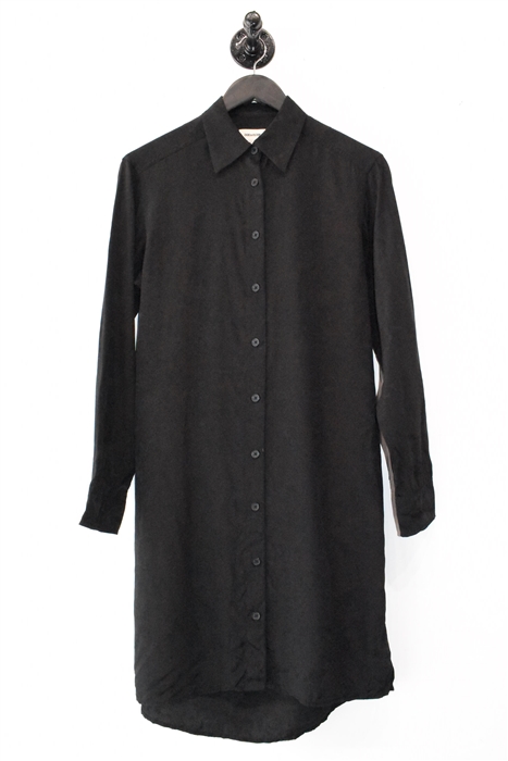 Basic Black Zadig & Voltaire Shirt Dress, size S