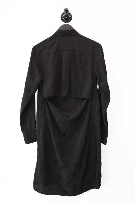Basic Black Zadig & Voltaire Shirt Dress, size S