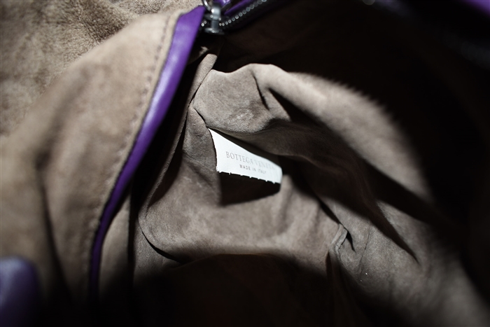 Plum Bottega Veneta Satchel, size M