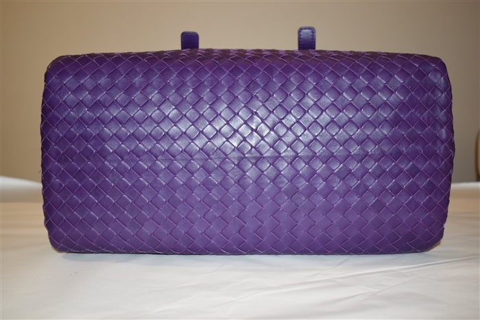 Plum Bottega Veneta Satchel, size M