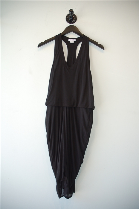 Basic Black Helmut Lang Jersey Dress, size S