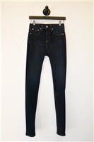 Dark Denim Rag & Bone Jeggings, size 26