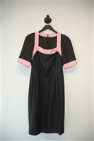 Black & Pink Nina Ricci Sheath Dress, size 8