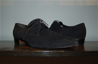Black Suede No Label Derby, size 10