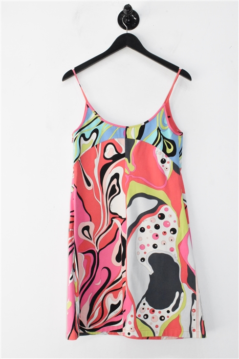 Abstract Print Emilio Pucci A-Line Dress, size 8