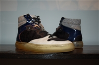 Colour Blocked Balenciaga High-Top Sneakers, size 8