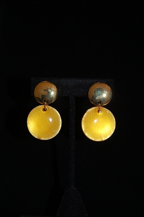 Gold Nina Ricci Earrings, size O/S