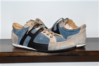Blue & Gray Hermes Sneaker, size 9.5