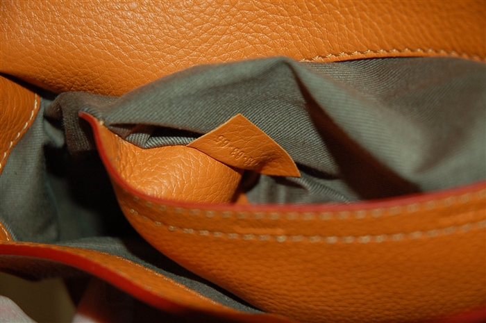 Bright Orange Chloe Cross-Body, size M