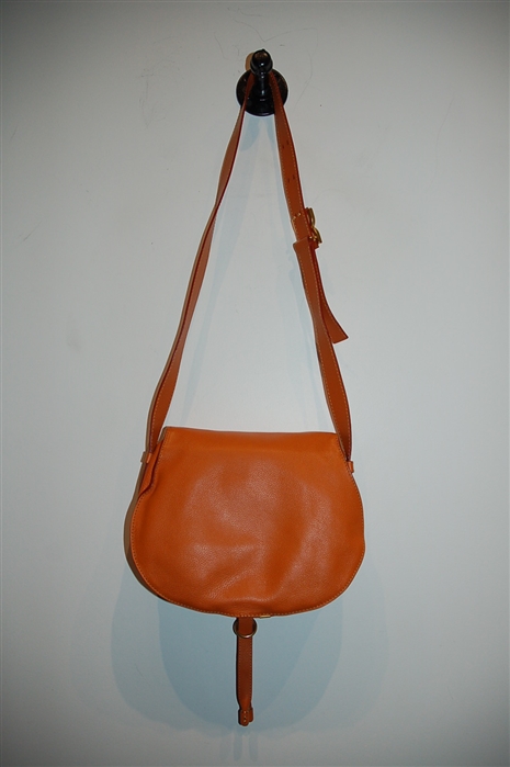 Bright Orange Chloe Cross-Body, size M
