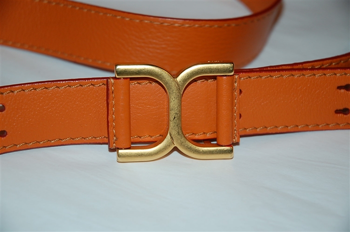 Bright Orange Chloe Cross-Body, size M