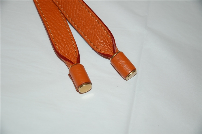 Bright Orange Chloe Cross-Body, size M