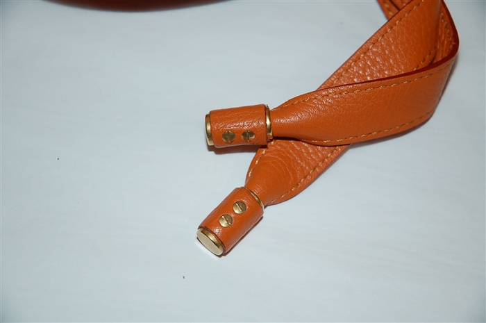 Bright Orange Chloe Cross-Body, size M
